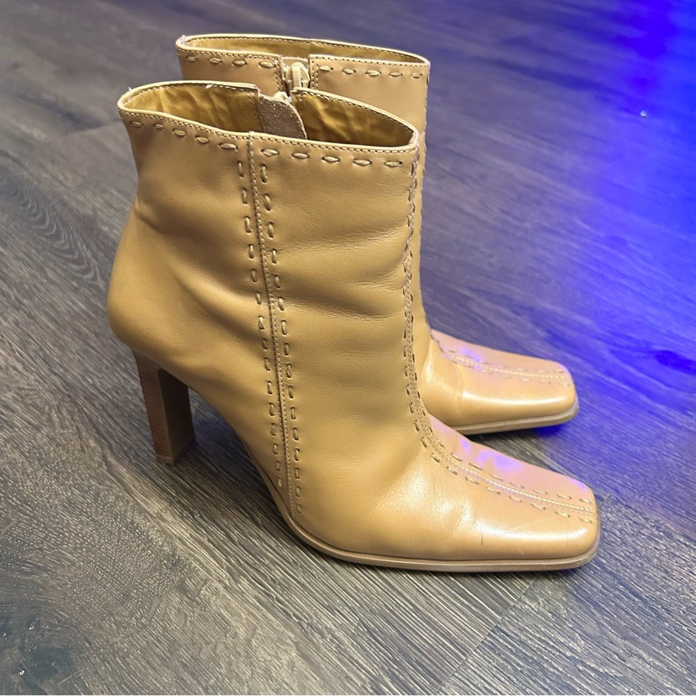 Bruno Valenti Alessa Leather Ankle Boots